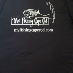Cape Cod Fishing Tshirt, Long-sleeved, Large,